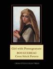 Girl with Pomegranate: Bouguereau Cross Stitch Pattern By Kathleen George, Cross Stitch Collectibles Cover Image