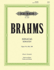 Complete Violin Sonatas: Opp. 78, 100, 108 (Edition Peters) By Johannes Brahms (Composer), Artur Schnabel (Composer), Carl Flesch (Composer) Cover Image