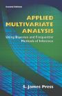 Applied Multivariate Analysis (Dover Books on Mathematics) By S. James Press Cover Image