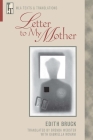 Letter to My Mother: An MLA Translation By Edith Bruck, Brenda Webster (Translator), Gabriella Romani (Translator) Cover Image