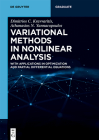 Variational Methods in Nonlinear Analysis: With Applications in Optimization and Partial Differential Equations (de Gruyter Textbook) Cover Image