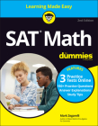 SAT Math for Dummies with Online Practice By Mark Zegarelli Cover Image