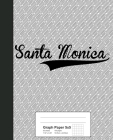 Graph Paper 5x5: SANTA MONICA Notebook By Weezag Cover Image