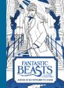 Fantastic Beasts and Where to Find Them: A Book of 20 Postcards to Color (Fantastic Beasts movie tie-in books) Cover Image
