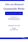 Otto Von Bismarck. Gesammelte Werke - Neue Friedrichsruher Ausgabe: Abteilung III: 1871 - 1898. Schriften, Band 8: 1888 - 1890 Cover Image
