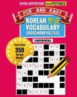 Fun and Easy Korean Vocabulary Crossword Puzzles Cover Image