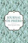 Journal de Priere: Ecrire Une Lettre a Dieu Cover Image