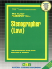 Stenographer (Law): Passbooks Study Guide (Career Examination Series) Cover Image