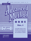 Rubank Advanced Method - Oboe Vol. 1 By H. Voxman (Editor), Wm Gower (Editor) Cover Image