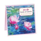 Monet Waterlilies Book of Labels Cover Image