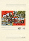Vintage Lined Notebook Greetings from Palm Beach, Florida Cover Image