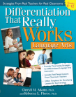 Differentiation That Really Works: Language Arts (Grades 6-12) By Cheryll M. Adams, Rebecca L. Pierce Cover Image