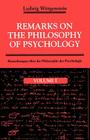 Remarks on the Philosophy of Psychology, Volume 1 Cover Image