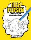 Tier Flusen: Erwachsene Tiere Buchausgabe Färbung By Coloring Bandit Cover Image