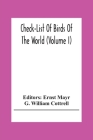 Check-List Of Birds Of The World (Volume I) Cover Image