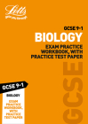 Letts GCSE 9-1 Revision Success – GCSE 9-1 Biology Exam Practice Workbook, with Practice Test Paper By Letts GCSE Cover Image