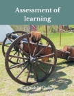 Assessment of learning Cover Image