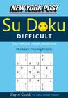 New York Post Difficult Sudoku: The Official Utterly Adictive Number-Placing Puzzle By Wayne Gould Cover Image