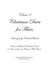 Christmas Duets, Volume 2, for Flutes: Duets on Traditional Christmas Carols for Intermediate and Advanced Flute Players By Kenneth Baird Cover Image