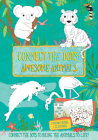 Connect the Dots: Awesome Animals By Courtney Acampora, Liz Forester (Illustrator) Cover Image