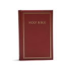 KJV Pew Bible, Maroon Hardcover: Holy Bible By Holman Bible Publishers (Editor) Cover Image