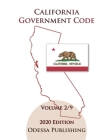 California Government Code 2020 Edition [GOV] Volume 2/9 Cover Image