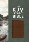 The KJV Study Bible [Chesnut Brown Fish] Cover Image