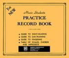The New Music Students Practice Record Book By Alfred Music (Other) Cover Image