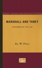 Marshall and Taney: Statesmen of the Law Cover Image