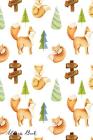 Address Book: For Contacts, Addresses, Phone, Email, Note, Emergency Contacts, Alphabetical Index With Cute Foxes Watercolor Pattern Cover Image