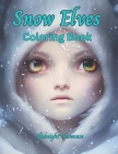 Snow Elf's Coloring Book Cover Image