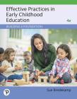 Effective Practices in Early Childhood Education: Building a Foundation Cover Image