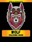 Wolf Coloring Book: Stress Relieving Wolf Designs By Draft Deck Publications Cover Image