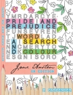 Pride and Prejudice Word Search and Colour: Jane Austen Activity Puzzle Book for Adults By K. Carpenter Cover Image