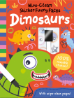 Wipe-Clean Sticker Funny Faces Dinosaurs By Rob Abbott, Gareth Williams (Illustrator) Cover Image