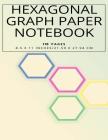 Hexagonal Graph Paper Notebook, 110 pages 8.5 x 11 inches, 21.59 x 27.94 cm Cover Image