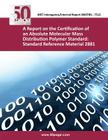 A Report on the Certification of an Absolute Molecular Mass Distribution Polymer Standard: Standard Reference Material 2881 By Nist Cover Image