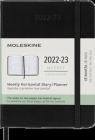 Moleskine 2023 Weekly Horizontal Planner, 18M, Pocket, Black, Hard Cover (3.5 x 5.5) Cover Image