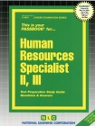 Human Resources Specialist II, III: Passbooks Study Guide (Career Examination Series) By National Learning Corporation Cover Image