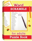 Word Scramble Puzzle Book for Adults: Large Print Word Puzzles for Adults, Word Puzzle Game, Jumble Word Puzzle Books By Mike G Smith Cover Image