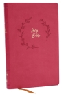 NKJV Value Ultra Thinline Bible, Leathersoft, Pink, Red Letter, Comfort Print By Thomas Nelson Cover Image