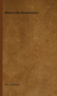 Notes on Democracy By H. L. Mencken Cover Image