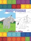 ZOO TIERE - Malbuch Für Kinder By Tina Müller Cover Image