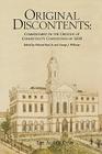 Original Discontents: Commentaries on the Creation of Connecticut's Constitution of 1818 By Richard Buel (Editor), George J. Willauer (Editor) Cover Image