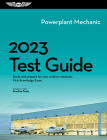 2023 Powerplant Test Guide: Study and Prepare for Your Aviation Mechanic FAA Knowledge Exam By ASA Test Prep Board Cover Image