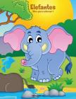 Elefantes libro para colorear 1 Cover Image