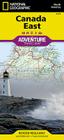 Canada East (National Geographic Adventure Map #3115) By National Geographic Maps - Adventure Cover Image