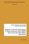 Responses of Selected College Students of Trinity University of Asia to FWPP's Documentary Film 'Batas Militar' (Martial Law): Philippine Research Col By Monina Ann G. Agbada Agbada, Rafael Joseph B. Bustamante, Anne Paricia M. Caradeño Cover Image