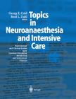 Topics in Neuroanaesthesia and Neurointensive Care: Experimental and Clinical Studies Upon Cerebral Circulation, Metabolism and Intracranial Pressure Cover Image