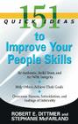151 Quick Ideas to Improve Your People Skills By Robert E. Dittmer, Stephanie McFarland Cover Image